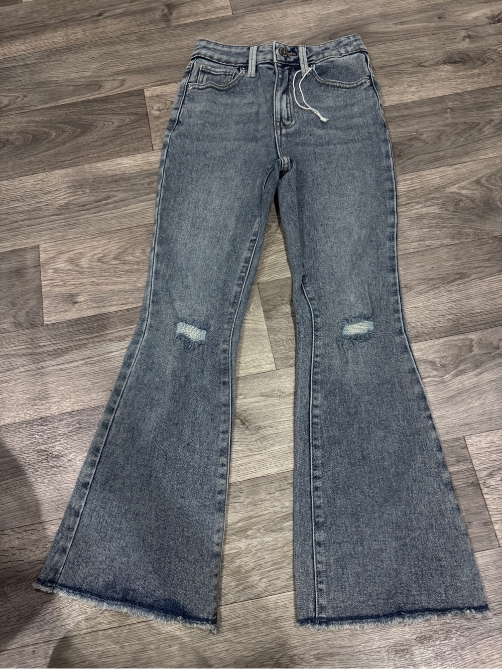 Girls flare jeans